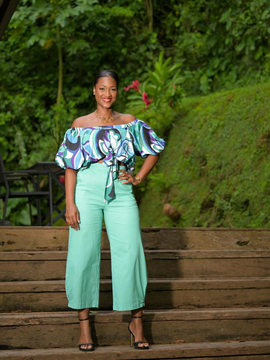Long Pantalon Bleu