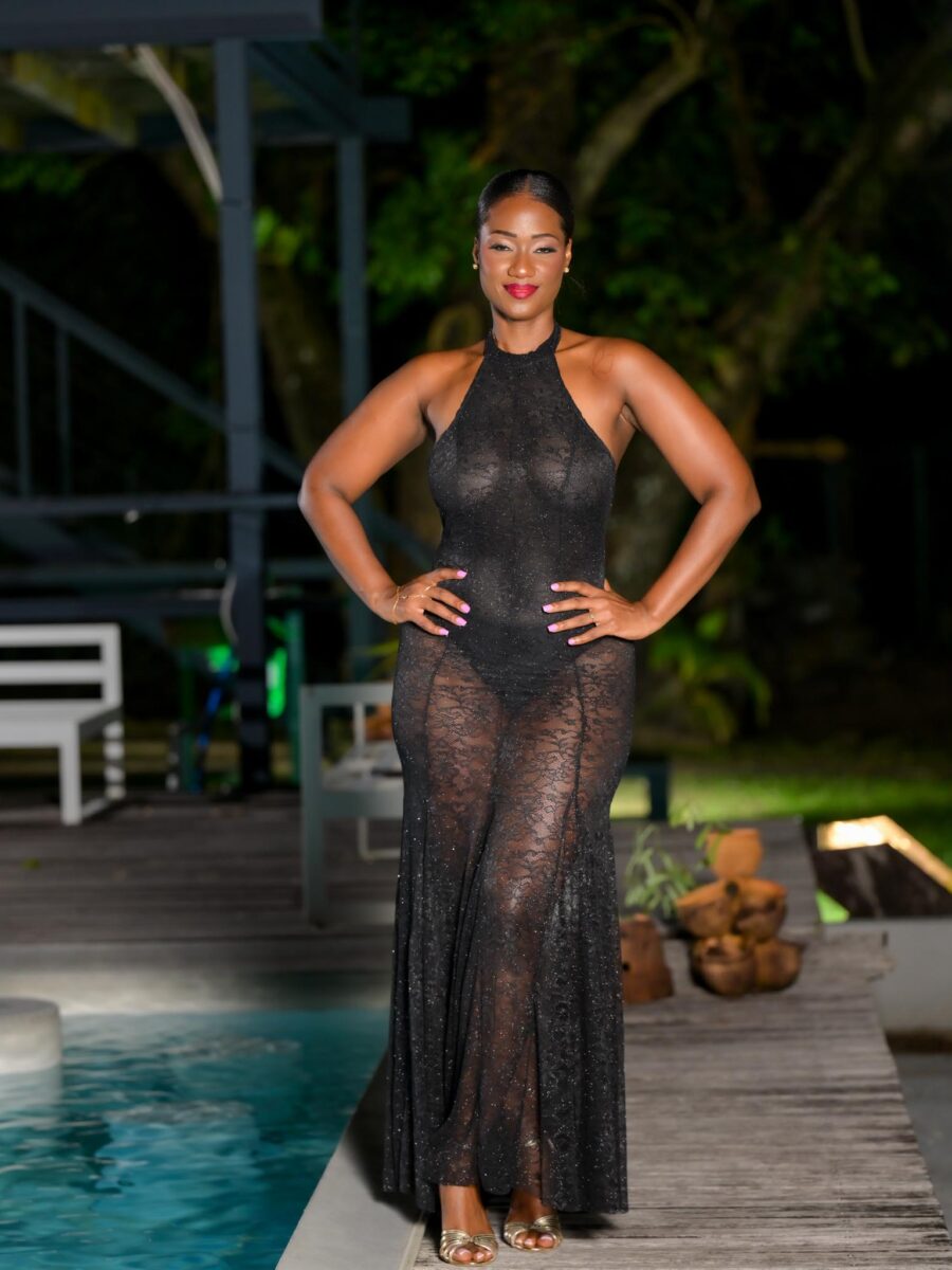 Robe longue de soirée