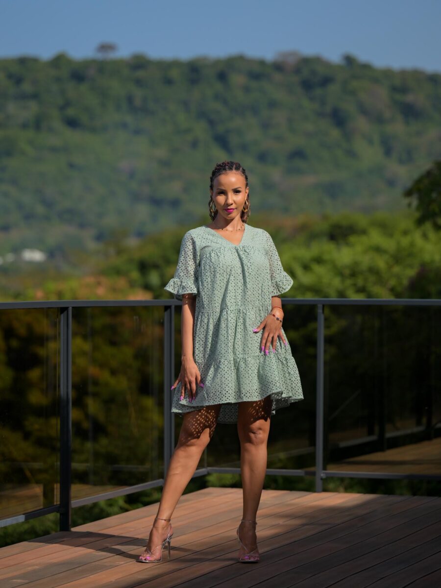 Casual Sage robe