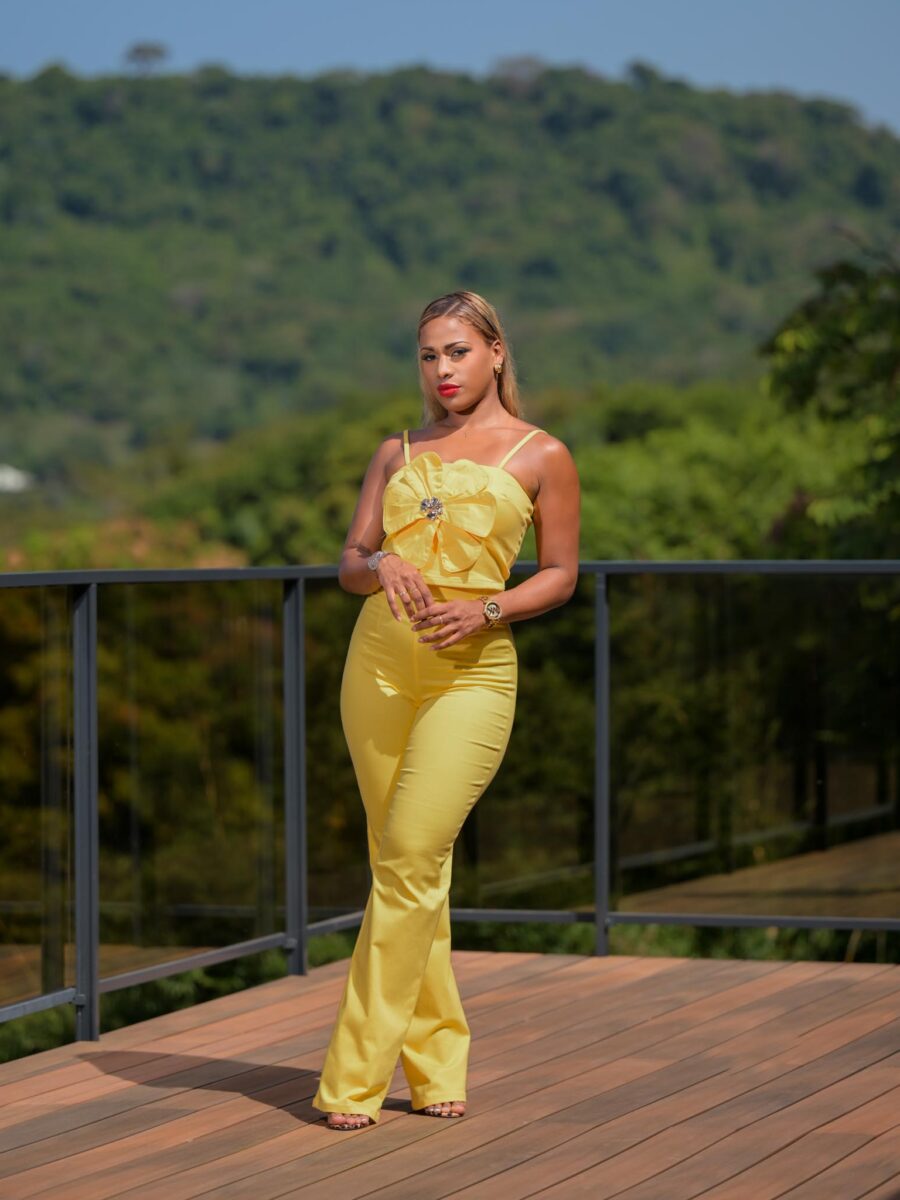 Ensemble Jaune fleur